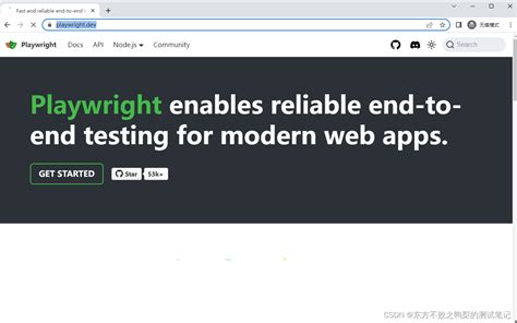 最强自动化测试框架Playwright1 pytest playwright CSDN博客