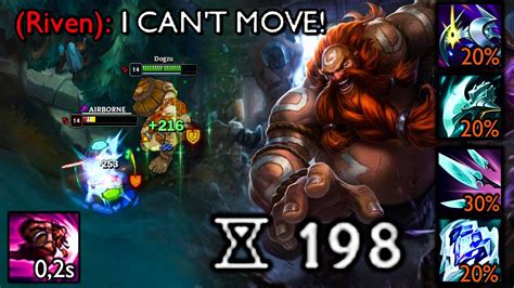 Cdr Gragas Nonstop Bodyslam S Cooldown Youtube