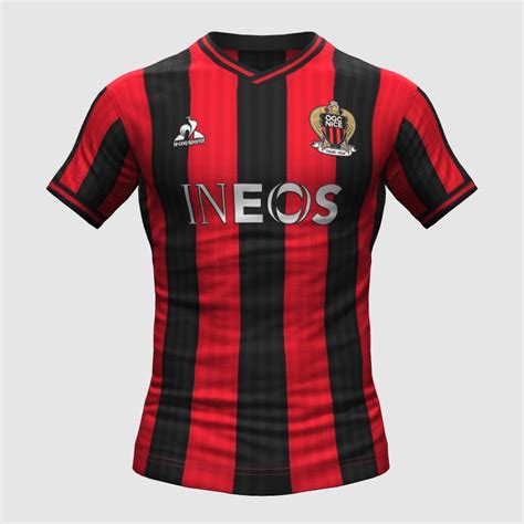 Ogc Nice X Le Coq Sportif Home Concept Fifa Kit Creator Showcase