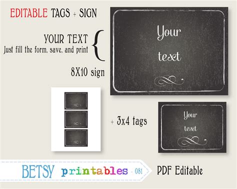 Pin By Tiaz28 On Engagement Free Printable Chalkboard Labels