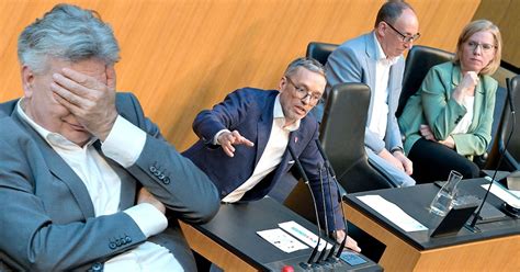 FPÖ sorgt für Lacher Deftige NR Debatte um giftgrüne Ministerin