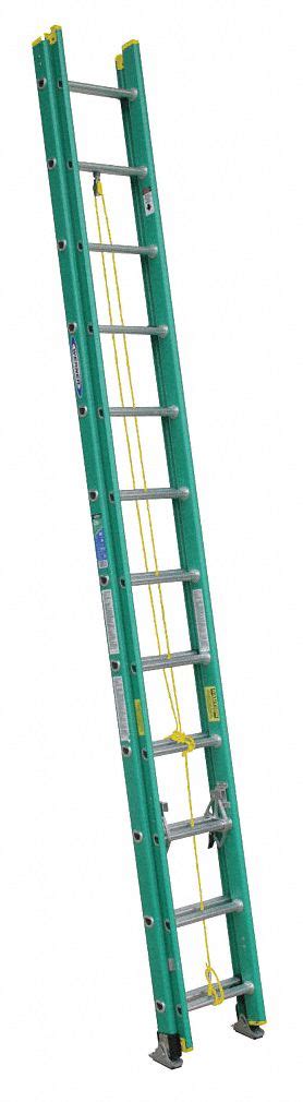 Werner Ft Overall Ht Fiberglass Extension Ladder D D