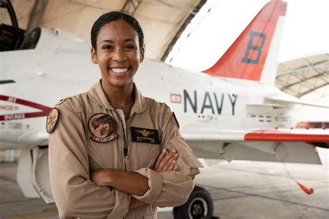 A Courageous Trailblazer The Us Navy S First Black Female Fighter