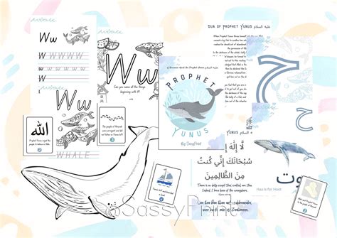 Prophet Yunus and the Whale Educational Resource Preschool | Etsy