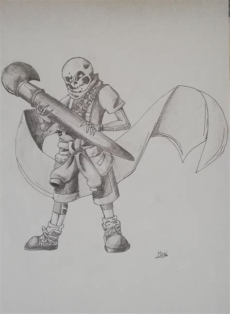 My Drawing Of Inksans Rundertale