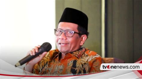 Mahfud Md Akui Diminta Rp Triliun Untuk Jadi Cawapres Di Pdip Nggak