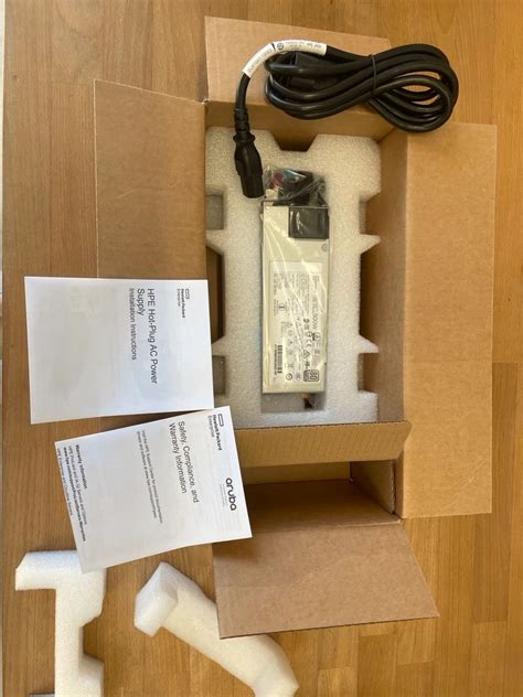 HPE 500W FS Plat Ht Plg LH Pwr Sply Kit Sealed In A Box Shopbeta