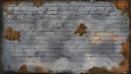 Light Gray Stone Brick Wall Background Light Gray Stone Brick Gray