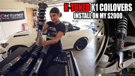 S2000 K Tuned K1 Coilover Install Youtube