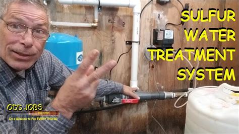 Sulfur Water Treatment System Youtube