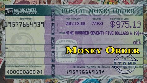 post office issue money orders  checks