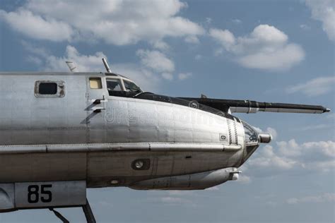 Soviet bomber stock photo. Image of airplain, aircraft - 57896366