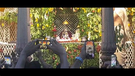 Shree Radha Raman Ji Divy Darshan Vrindavan YouTube