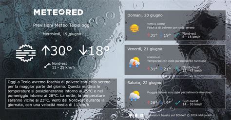 Meteo Teolo Previsioni A Giorni Meteored