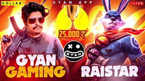 Raistar X Gyan Gaming X StanApp Mega Collab 25000 Diamond Winner