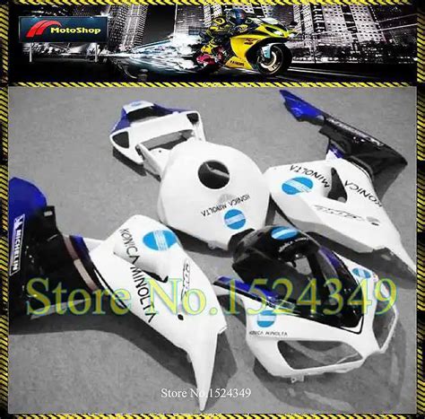 Cbr Rr White Blue Black Cbr Rr Inj Fairing