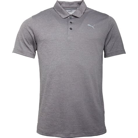 Puma Polo De Golf Homme Gris