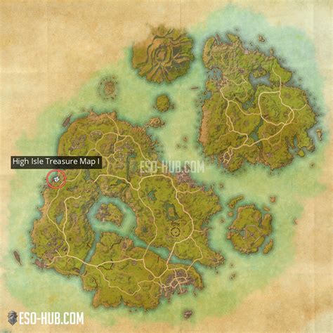 High Isle Treasure Map I - ESO Hub - Elder Scrolls Online