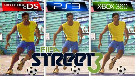 Fifa Street Nintendo Ds Vs Ps Vs Xbox Side By Side