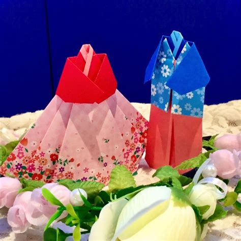 折り紙チマチョゴリ『美風良俗』미풍량속 한복 종이접기... - 折り紙チマチョゴリ『美風良俗』미풍량속 한복 종이접기