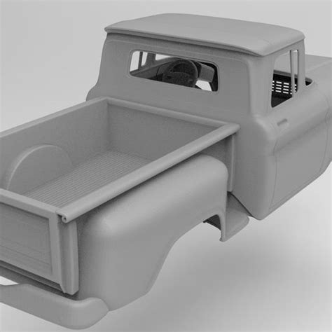 Download Stl File Chevrolet C10 Stl Model 313 Mm Wheelbase • Design To 3d Print ・ Cults