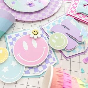 One Happy Babe Banner Happy Face High Chair Banner One Happy Girl Birthday Milestone Photo