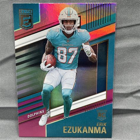 2022 Panini Donruss Elite Rookies Pink Erik Ezukanma 162 Rookie RC EBay