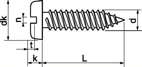 Tornillo Rosca Chapa Cabeza Cil Ndrica Forma C Din Alacer Mas