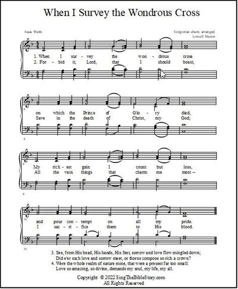 Church Hymns Lyrics Chords Sheet Music Artofit