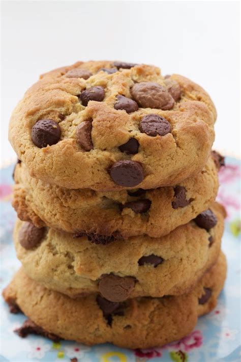 Cookie Gotas De Chocolate Muitas Gotas Senhora Mesa Receitas