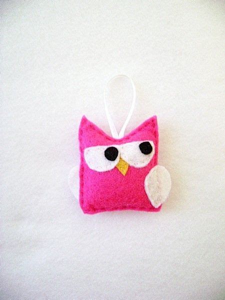 Lola The Baby Owl Felt Holiday Tree Ornament Etsy Felt Owls Felt