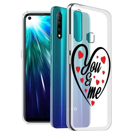 Fashionury You And ME Shockproof Printed Back Cover Case For Vivo