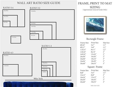 Wall Art Ratio Size Guide Wall Decor Size Guide Wall Decor