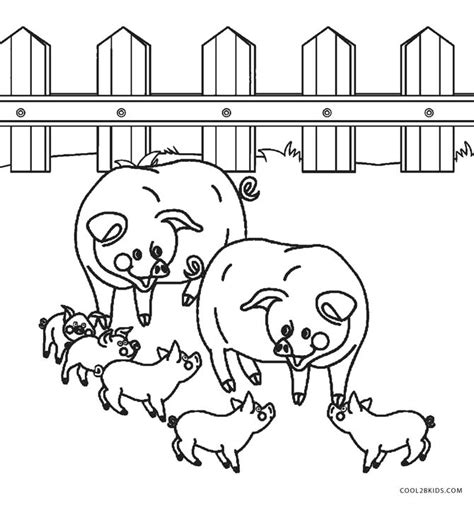 Free Printable Farm Animal Coloring Pages For Kids