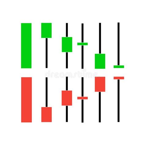 Candlestick Patterns Chart Stock Illustrations 254 Candlestick