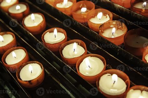 Church candles lit 2836010 Stock Photo at Vecteezy