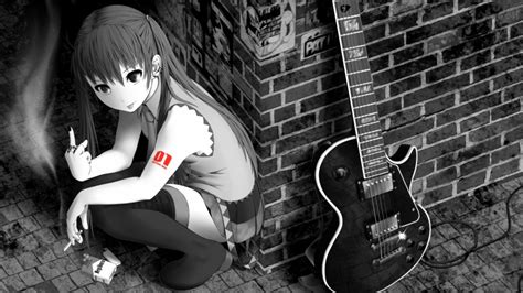 Anime Boy With Guitar Wallpaper Hd Picture Myweb