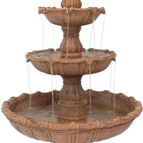 Brown Tier Sandstone Water Fountain At Rs In Faridabad Id