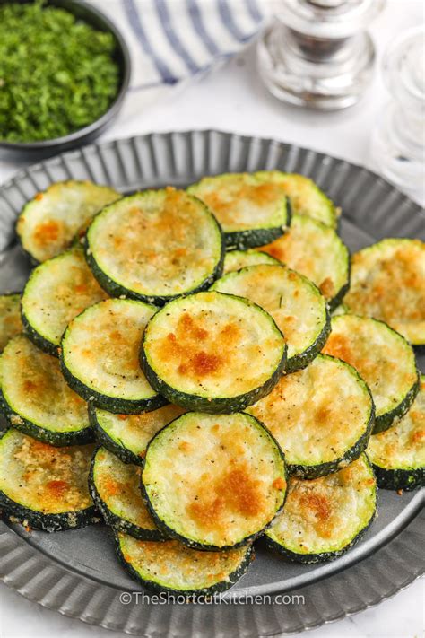 Oven Baked Parmesan Zucchini 10 Minute Prep The Shortcut Kitchen