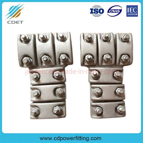 Aluminium Alloy Terminal Tee Connector For Substation China Tee