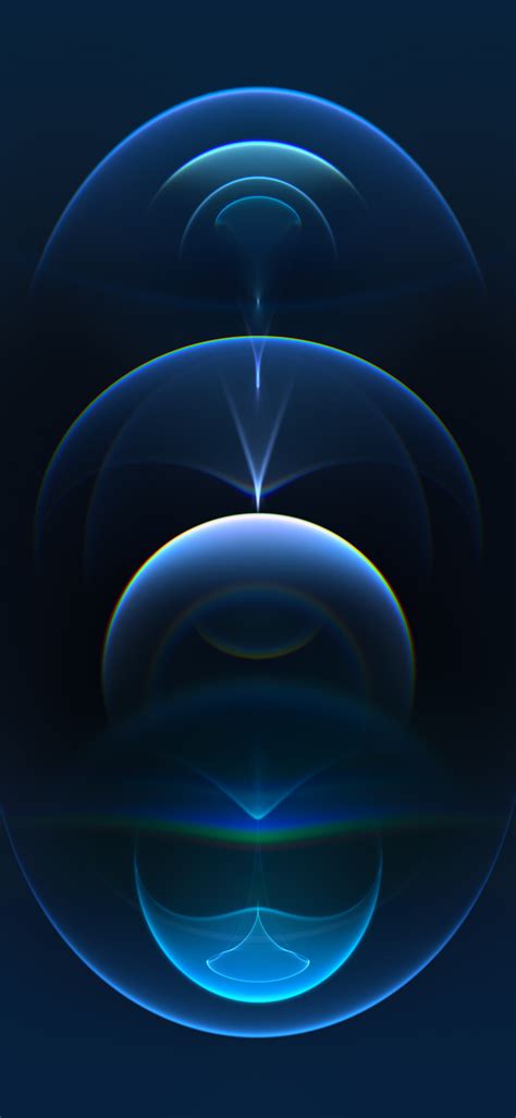 iPhone 12 Pro – Resonance Pacific Blue (Light) – Stock Wallpaper ...