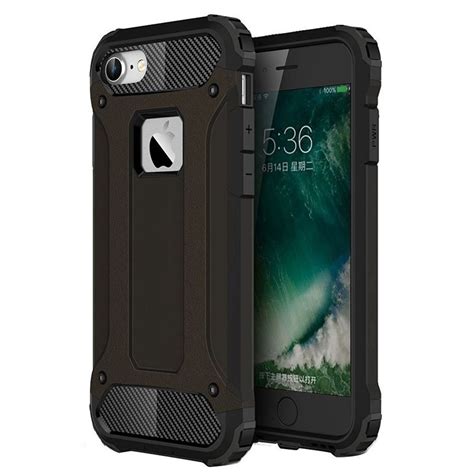 Mobiq Rugged Armor Iphone Se Hoesje Zwart Iphone