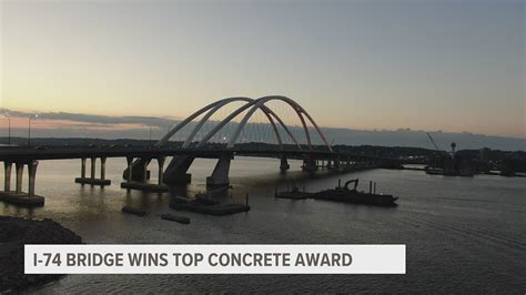 I Bridge Named Top Concrete Infrastructure Project Wqad