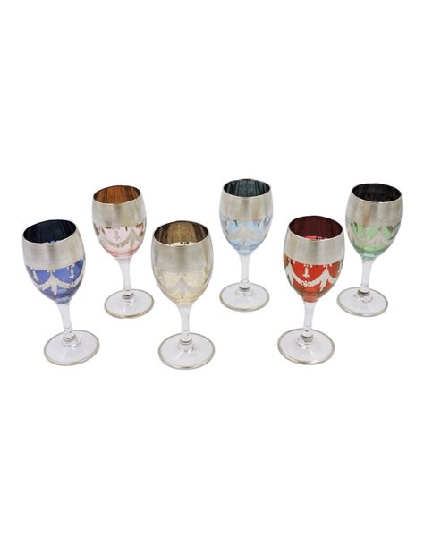 Dessert Wine Glasses Set Of 6