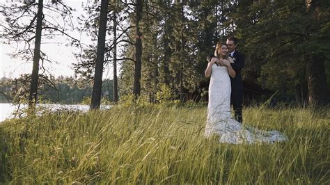 Gorgeous Idaho Intimate Wedding Hayden Lake Id Trailer Youtube