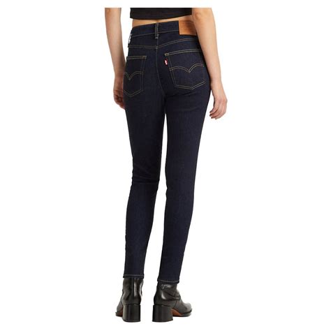 Levis High Rise Skinny Spijkerbroek Blauw Dressinn