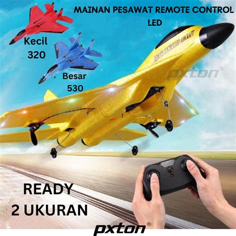 Jual Mainan Pesawat Rc Terbang Remote Control Led Pesawat Glider