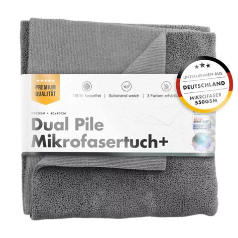 Chemicalworkz Dual Pile Towel Grey Poliertuch Grau X Cm Gsm