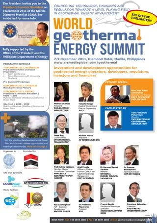 World Geothermal Energy Summit | PDF