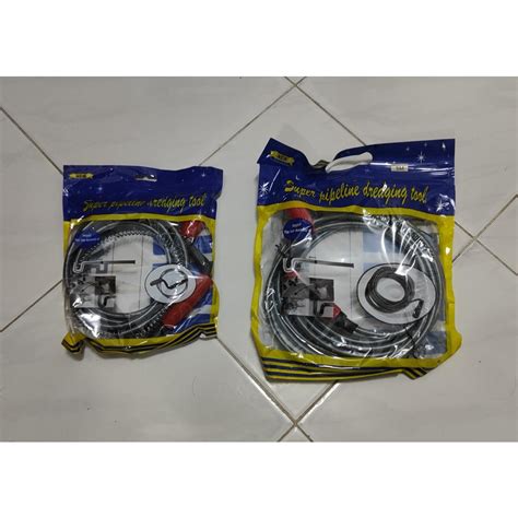 M M Mm Pipe Dredger Spring With Connector Kitchen Toilet Sewer